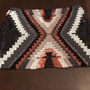 Zara beaded skirt